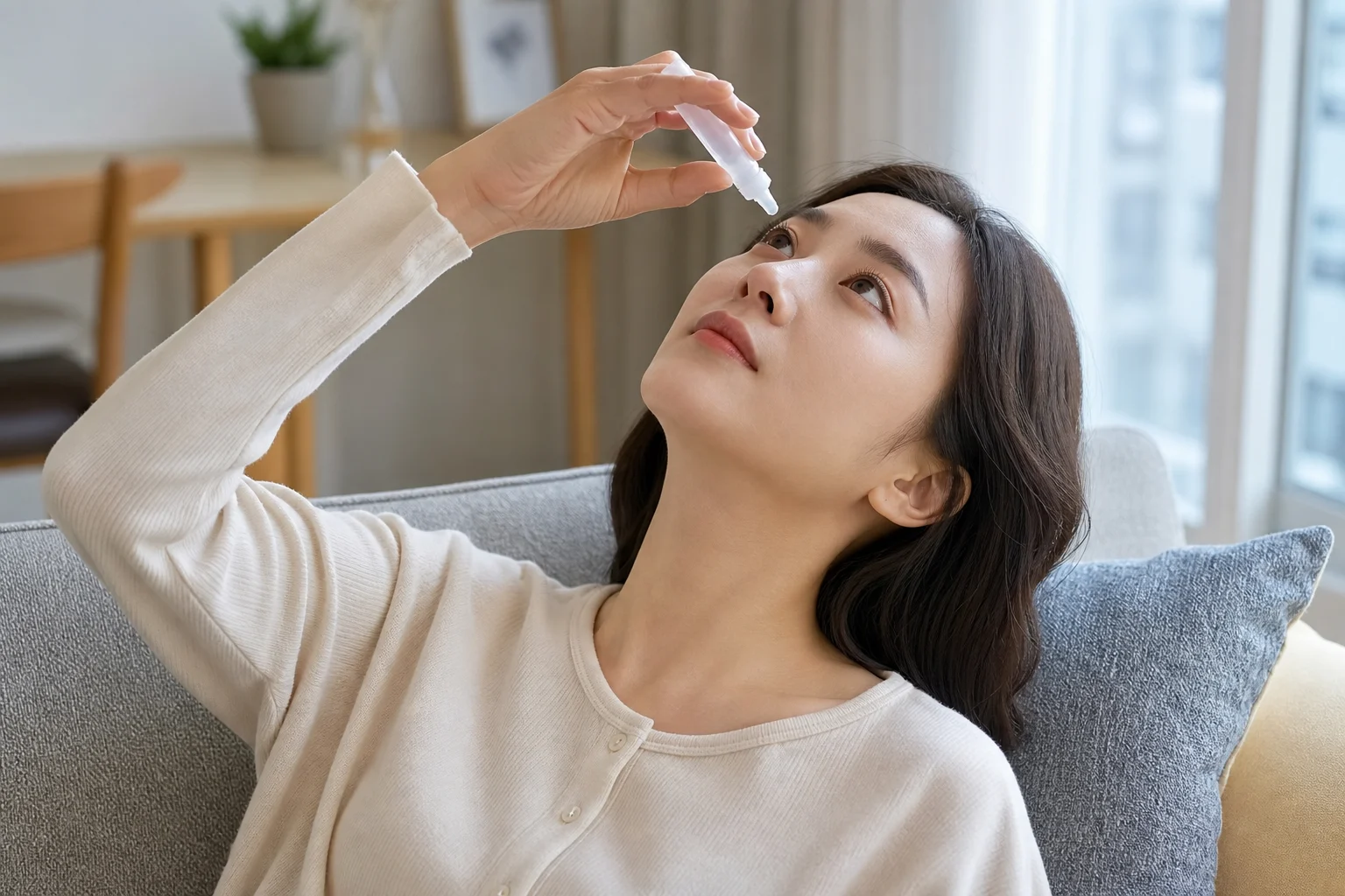 라식 라섹 재수술 검사와 상담 장면